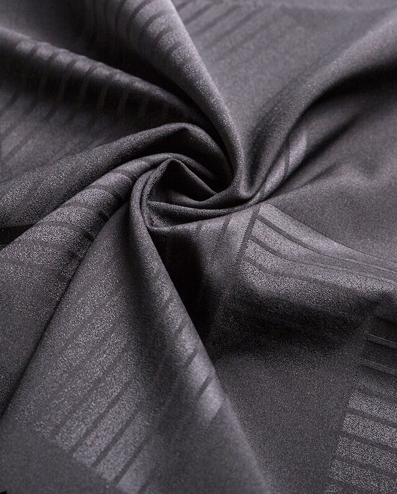 Tissu élastique jacquard double face