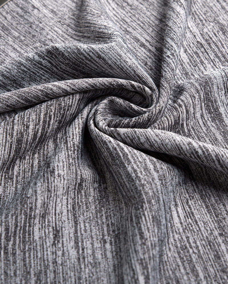 Tissu côtelé tricoté cationique antistatique