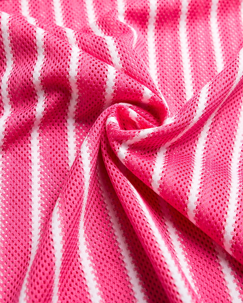 Tissu en maille tricoté léger et respirant